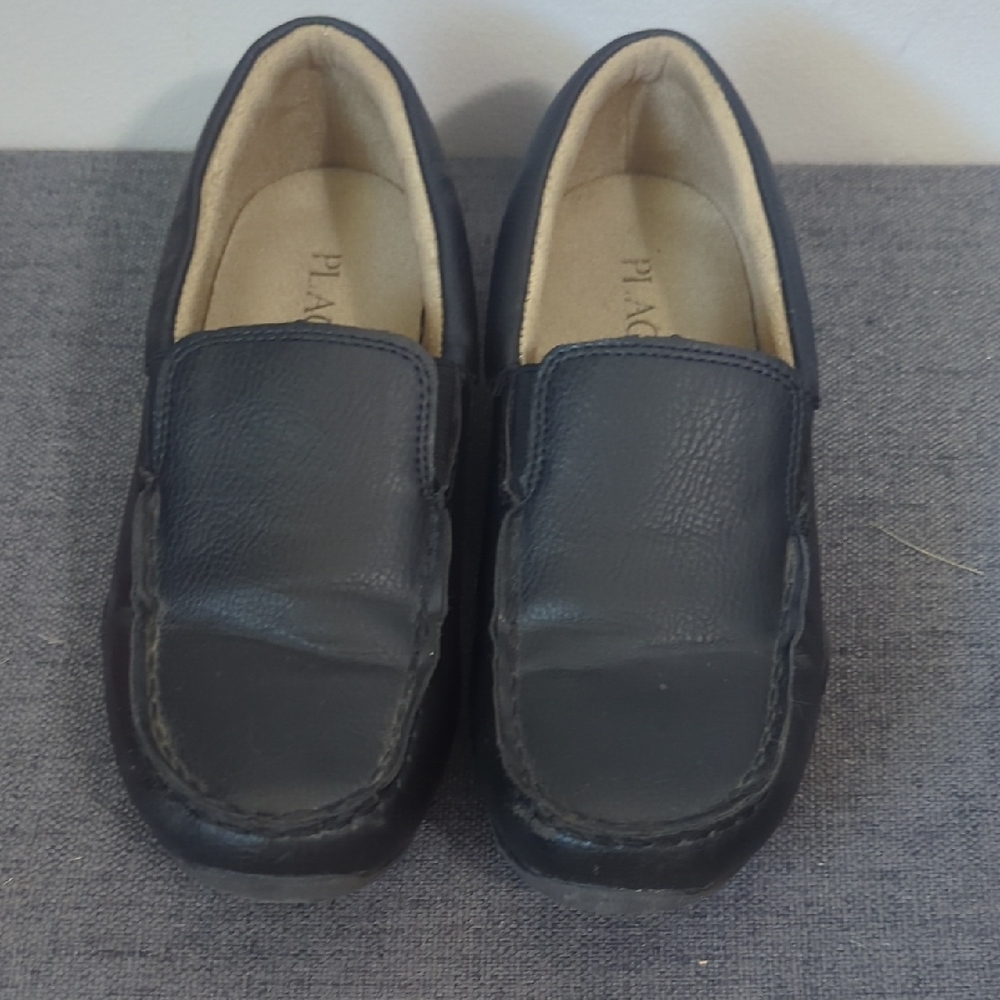The Children's Place Boys Black Slip-On Dress Loafers
